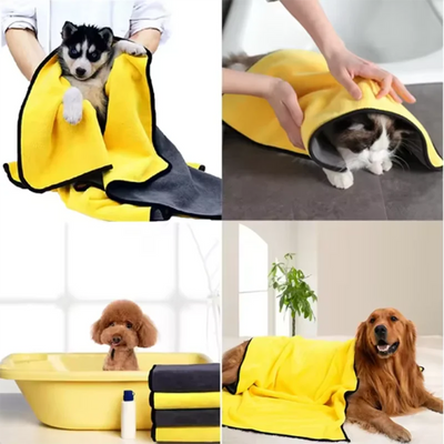 Serviette Microfibre Multi-Format pour Chien
