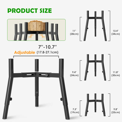 Support Gamelle Trépied Métal Grand Chien Hauteur Réglable