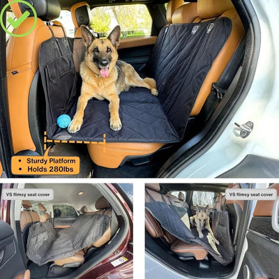 Hamac Voiture Chien Plateforme Rigide Jusqu'à 127 kg