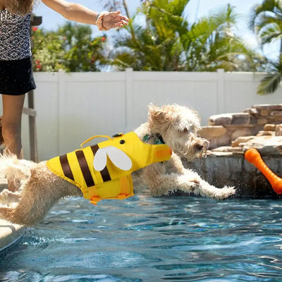 Gilet de sauvetage chien abeille - Gros-Chien.com