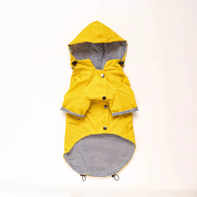 Manteau Imperméable Ciré Capuche Jaune Rose du S au 5XL