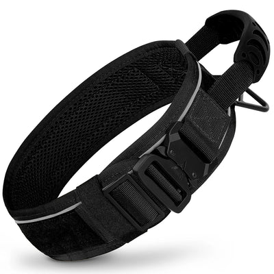 Collier Tactique Militaire Nylon Réfléchissant Gros Chien