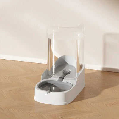 Distributeur Eau et Croquettes Chien Gravité Petit Chien 4,4 L