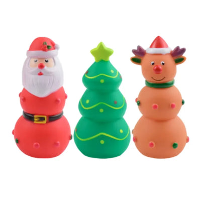 Jouet à Mâcher Souple de Noël pour Chien