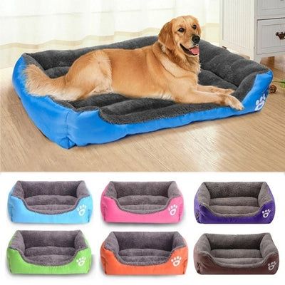 Panier pour Chien Polaire Bords Rembourrés Jusqu'à 95 cm