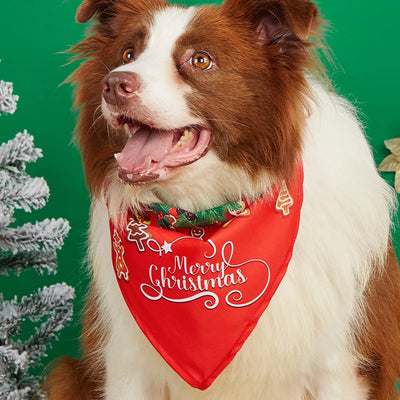 Bandana de Noël Triangulaire pour Chien