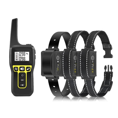 Collier Vibration Dressage 3 Chiens Étanche
