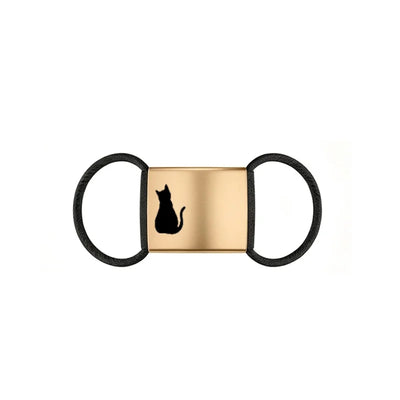 Médaille Silencieuse Coulissante Gravée pour Chien
