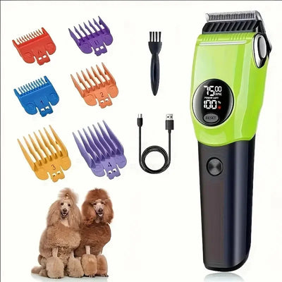 Tondeuse pour Chien Poil Épais 7500 tr/min Sans Fil