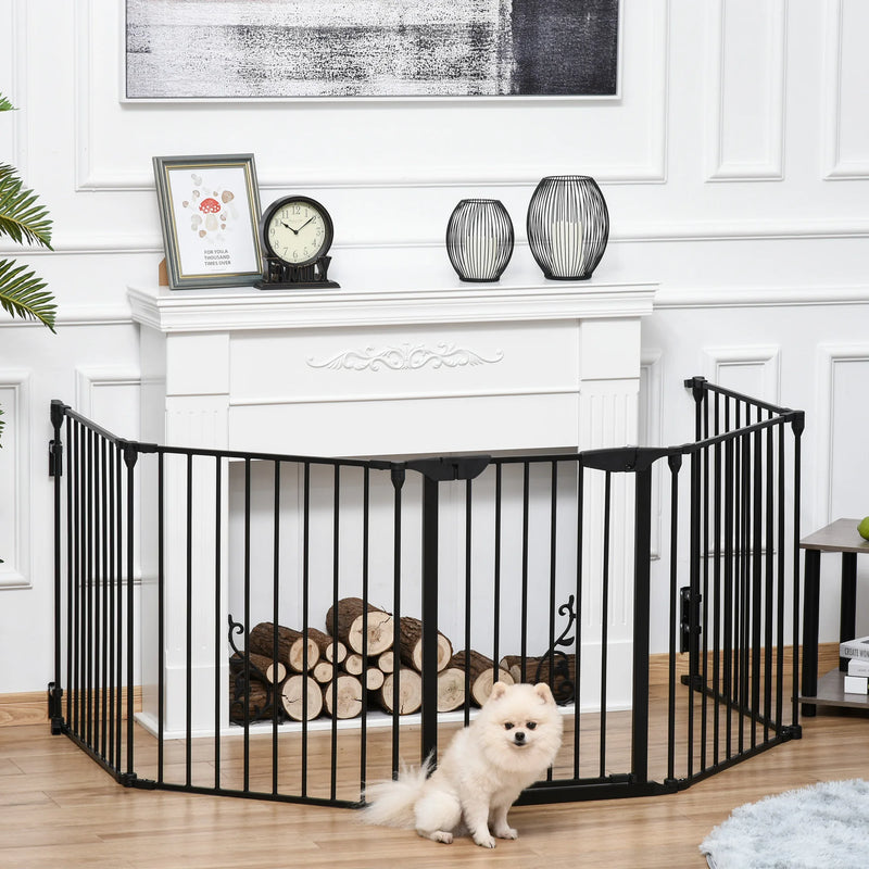 Barrière de Sécurité Modulable PawHut 300 cm pour Chien
