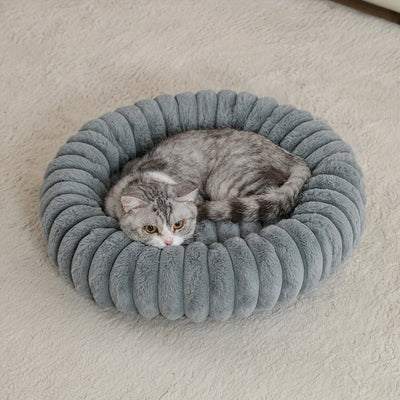 Panier Rond Ultra Doux Petit Chien et Chat