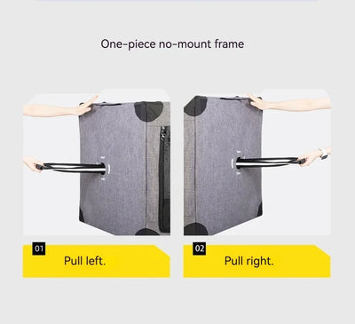 Cage pour Chien Pliable Oxford Sans Montage 66-96 cm
