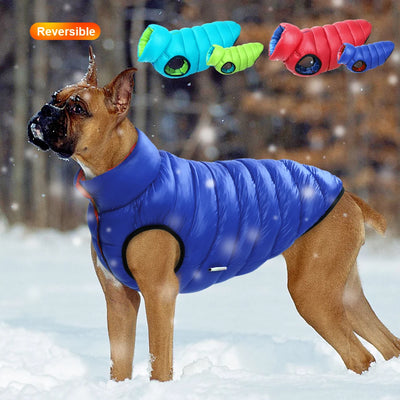 Manteau Imperméable Réversible 3 Couches Gros Chien