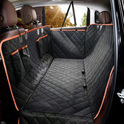 Hamac Voiture pour Chien Zippé 128 x 65 cm avec Poches