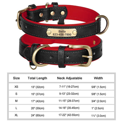 Medaille Collier Cuir Gravee Personnalise Chien
