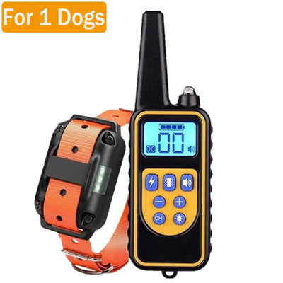 Collier Anti-Aboiement Électrique Gros Chien Télécommande