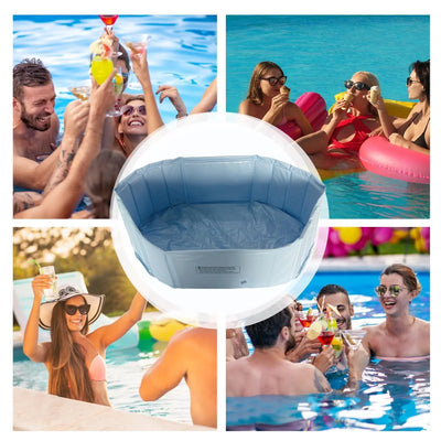 Piscine pour Chien Pliable Haute 70 x 47 x 23 cm