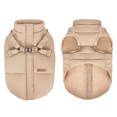 Manteau d'Hiver Harnais Intégré Chien Grande Taille