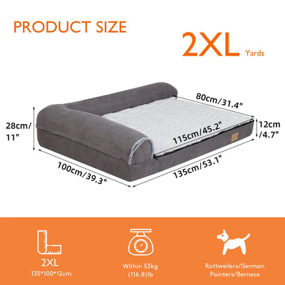 Lit pour chien memoire de forme - Gros-Chien.com
