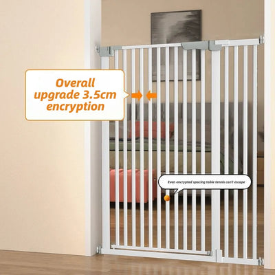 Barrière pour Chien Extensible Fermeture Automatique 76 à 97 cm