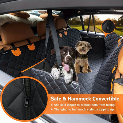 Hamac Voiture pour Chien 600D Étanche Protège-Coffre 137x147 cm
