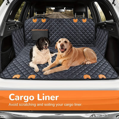 Hamac Voiture pour Chien 600D Étanche Protège-Coffre 137x147 cm