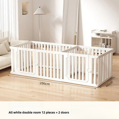 Parc pour Chien en Plastique Modulable 60 cm Intérieur Extérieur