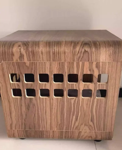 Cage pour Chien Intérieur en Bois Multicouche 60x51x62 cm