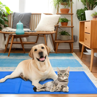 Tapis Rafraîchissant Chien et Chat en Gel Auto-Refroidissant