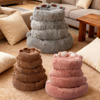 Panier Patte Peluche Apaisant Chien 35 kg Antidérapant