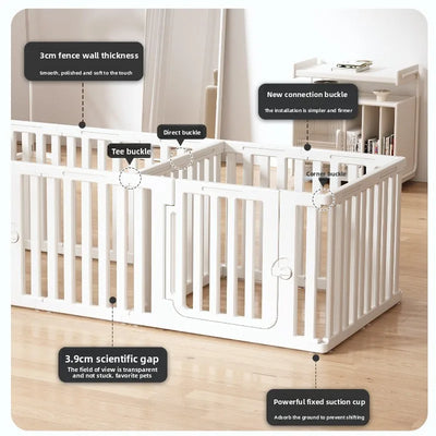 Parc pour Chien en Plastique Modulable 60 cm Intérieur Extérieur