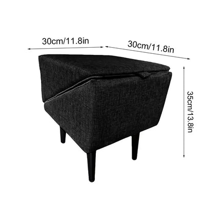 Rampe pour Chien Pouf Pliable 30x30x35 cm Petit Chien
