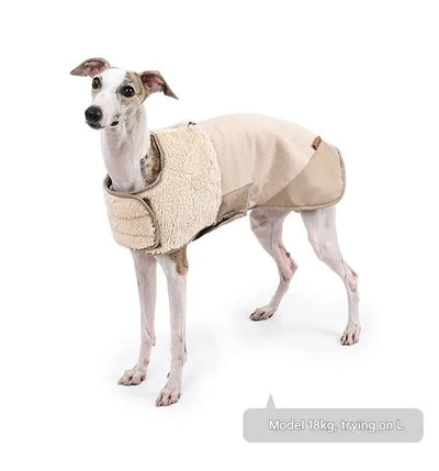 Manteau Chien Sherpa Lévrier Whippet Coupe-Vent