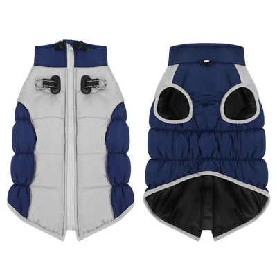 Doudoune Imperméable Réfléchissante Chien Anneau D