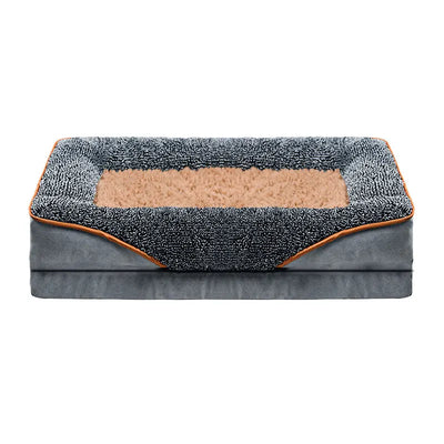 Canapé pour Chien Déhoussable Mousse Épaisse 120 x 80 cm