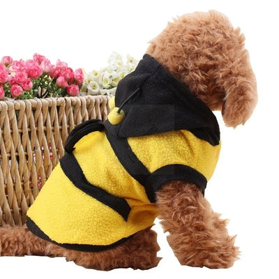 Déguisement Abeille Polaire Capuche pour Chien