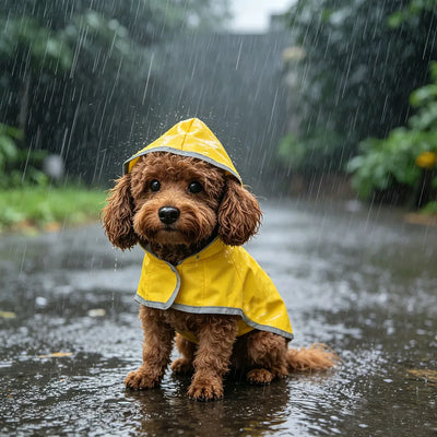 Manteau Imperméable Réversible Réfléchissant Chien Grande Taille