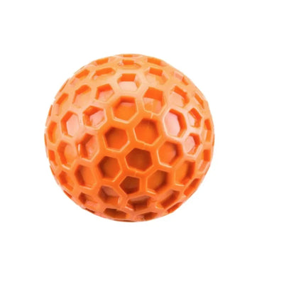 Jouet Indestructible Balle Sifflante Hexagonale à Mâcher S ou L
