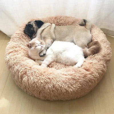 Panier Donut Ultra Doux Chien Moyen 40 à 90 cm