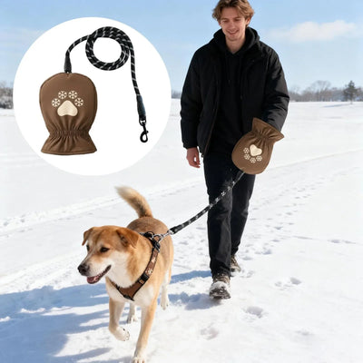 Gants de Toilettage Chauffants pour Chien
