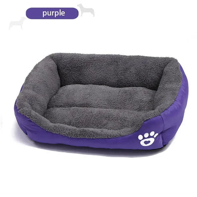 Panier Rectangulaire pour Chien Bords Rembourrés Lavable 6 Tailles