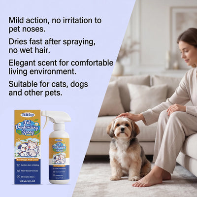 Spray Désodorisant Pelage et Intérieur Chien 120 ml