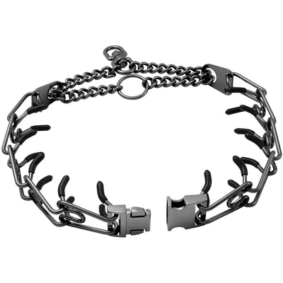 Collier Anti-Traction à Picots Acier Inoxydable Chien Tireur