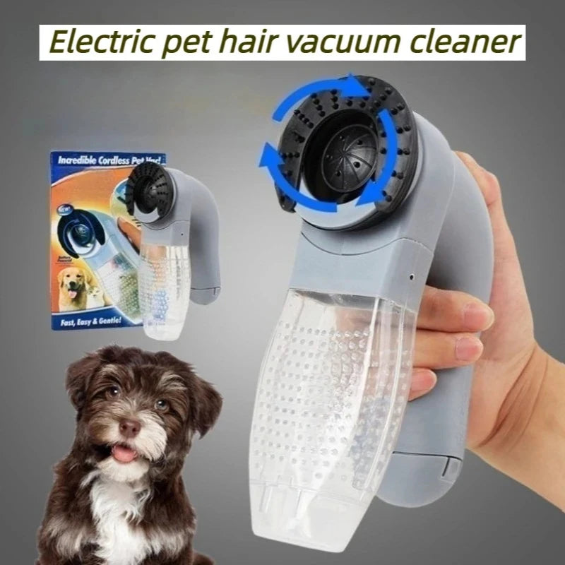 Aspirateur Poils de Chien Sans Fil Brosse Caoutchouc
