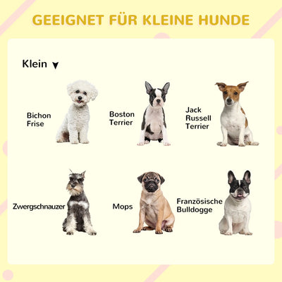 Niche Chien Bois PawHut avec Terrasse et Coin Repas