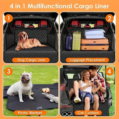 Protection Coffre SUV pour Chien 4 en 1 Antirayures