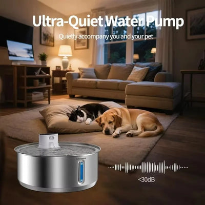 Fontaine à Eau sans Fil 8 L sur Batterie Gros Chien
