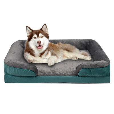 Panier Orthopédique Grand Chien Mousse de Soutien Déhoussable