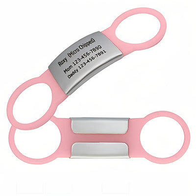 Médaille Silencieuse Gravée Coulissante pour Chien