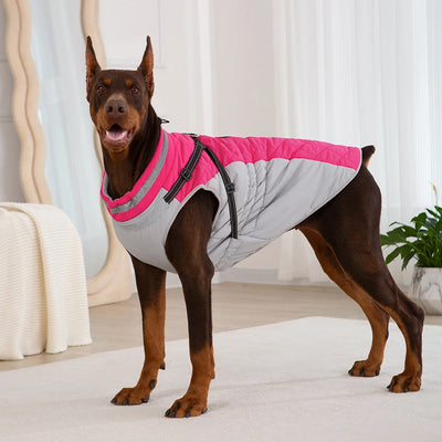 Manteau d'Hiver Chien Harnais Intégré Toutes Tailles